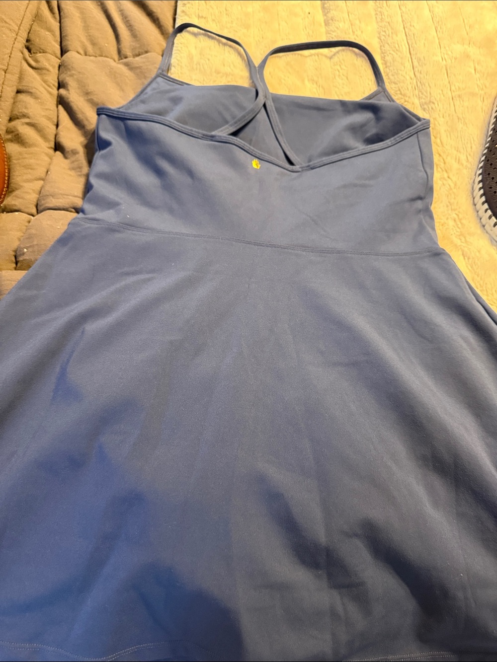 Spiritual Gangster Navy Blue Spaghetti-Strap Mini Dress - Picture 2 of 2